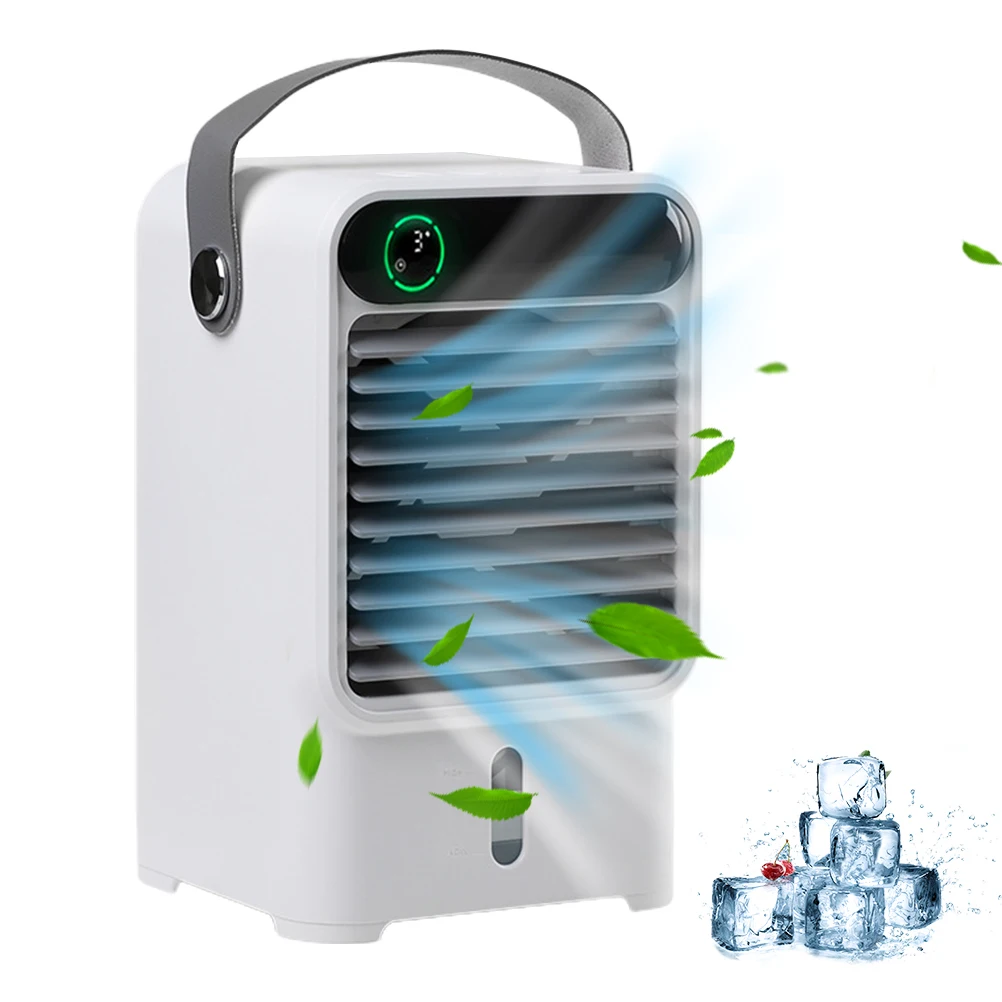 3 Speed Cooling Fan with Digital Display for Home Office Bedroom Study Room Water Circulation Air Conditioner Fan