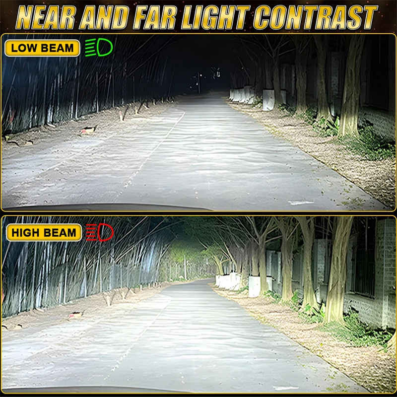 H4 LED المصباح Canbus فك H1 H11 H8 H9 H4 HB3 9005 HB4 9006 9012 HIR2 9054 CSP رقاقة PTF STG مرحبا/لو شعاع أضواء السيارة الضباب مصباح