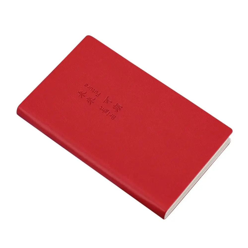 Simple Agenda Organizer A7 Mini Pocket Notebook จดบันทึกหนาธุรกิจ Notepad Word Book Memo Diary Planner เครื่องเขียน