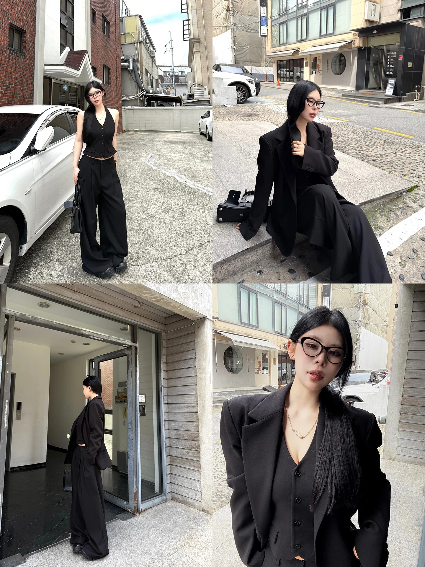 

Костюм женский Chunyue Bla Zen Seven 2025 осенний, больших размеров, повседневный, в корейском стиле, свободного кроя, премиум-класса, комплект