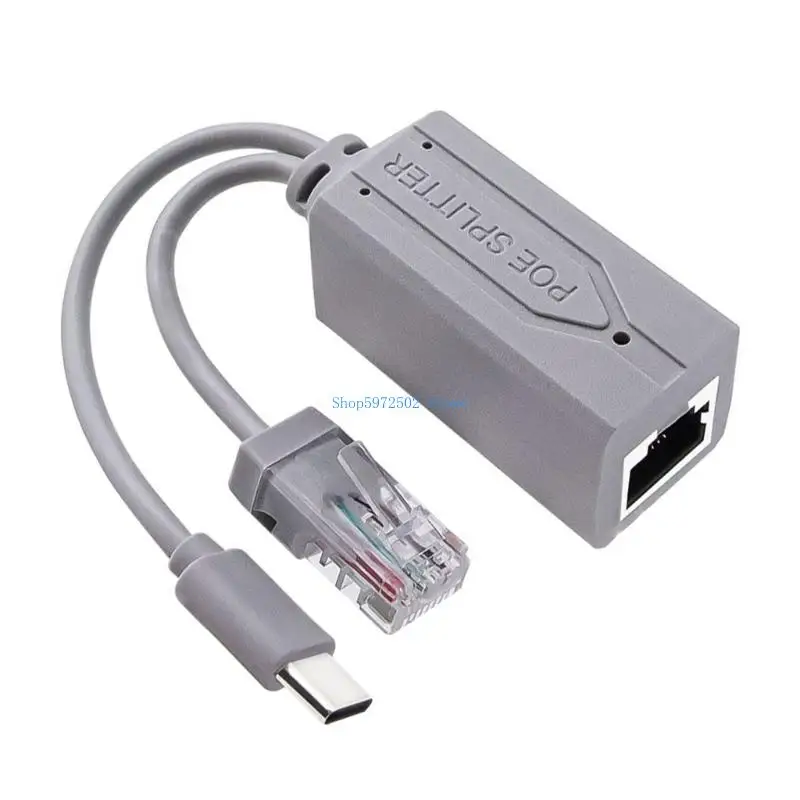 

Y3NC IEEE802.3af/at USB C PoE Splitter 48V To 5V Power Supply For Smartphones