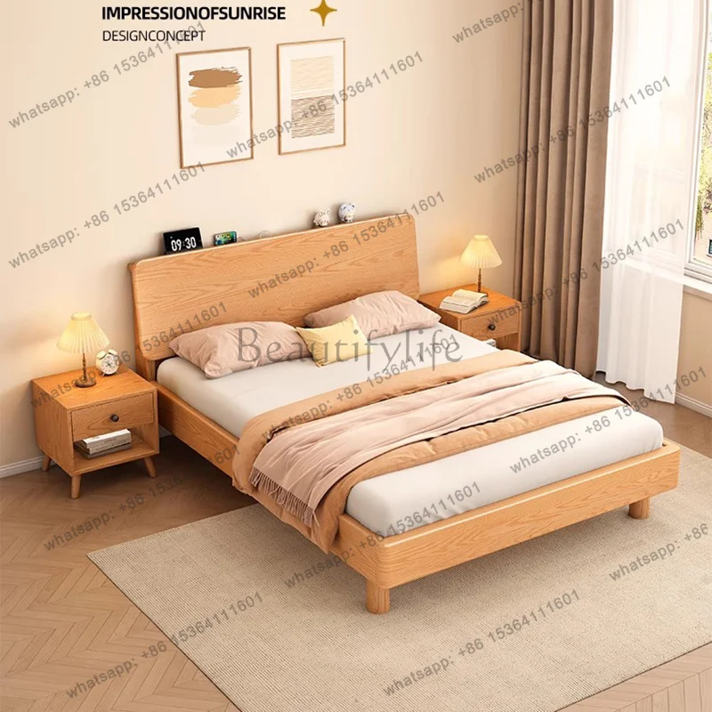 FG Sleeping Baby Massage Bed Bedroom Frame Children Luxury Modern Multifunctional Girls Bed Mobile Muebles Lounge Suite Furnitur