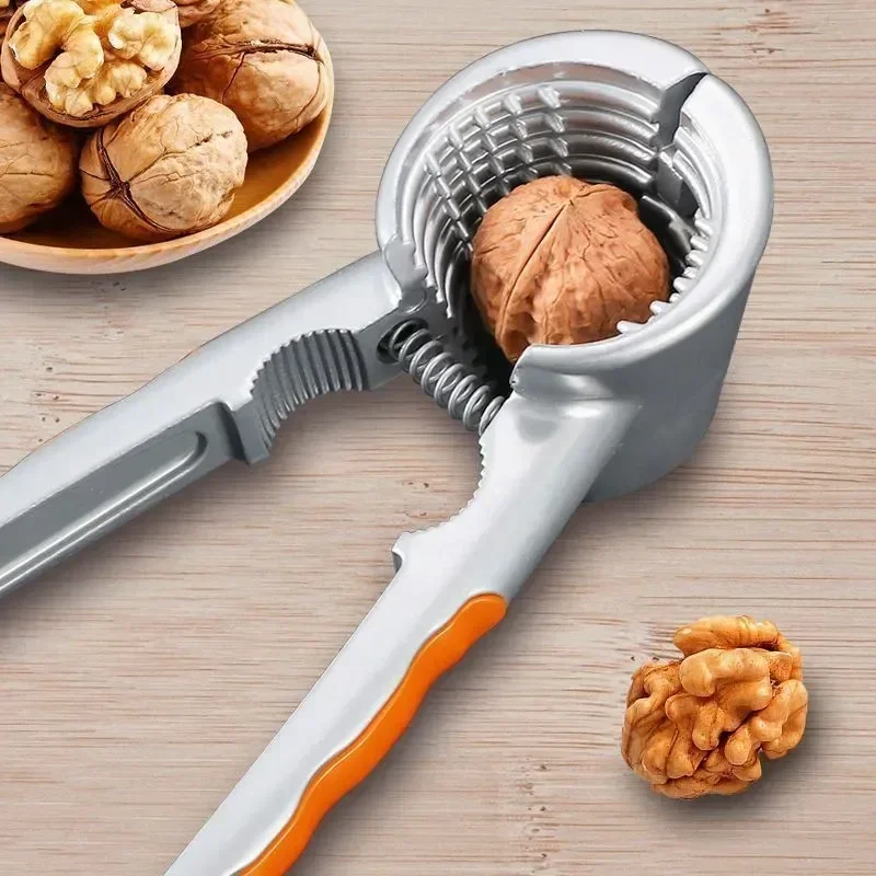 2023 New Crack Almond Walnut Hazel Nut Kitchen Nutcracker Clip Clamp Plier Cracker Pecan Hazelnut Crack Tools Shell Breaker