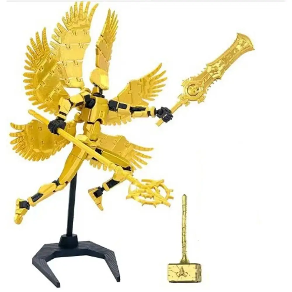

Desktop Decoration 3D Printed T13 Action Figure Shapeshift Robot Multi-Jointed Movable 3D Printed Mannequin Toy ABS Model
