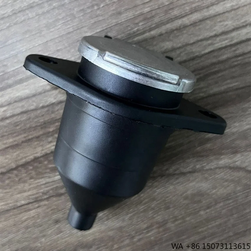 

24-вольтовая 7-контактная розетка для прицепа с пружинным 7-контактным круглым контактным разъемом