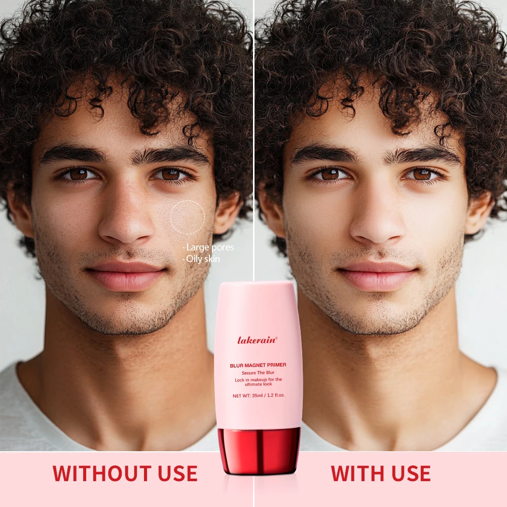 Lakerain Blur Magnet Primer Matte Finish Moisturizing Under Makeup Firming Skin Base Smooth Application Light Texture Primer
