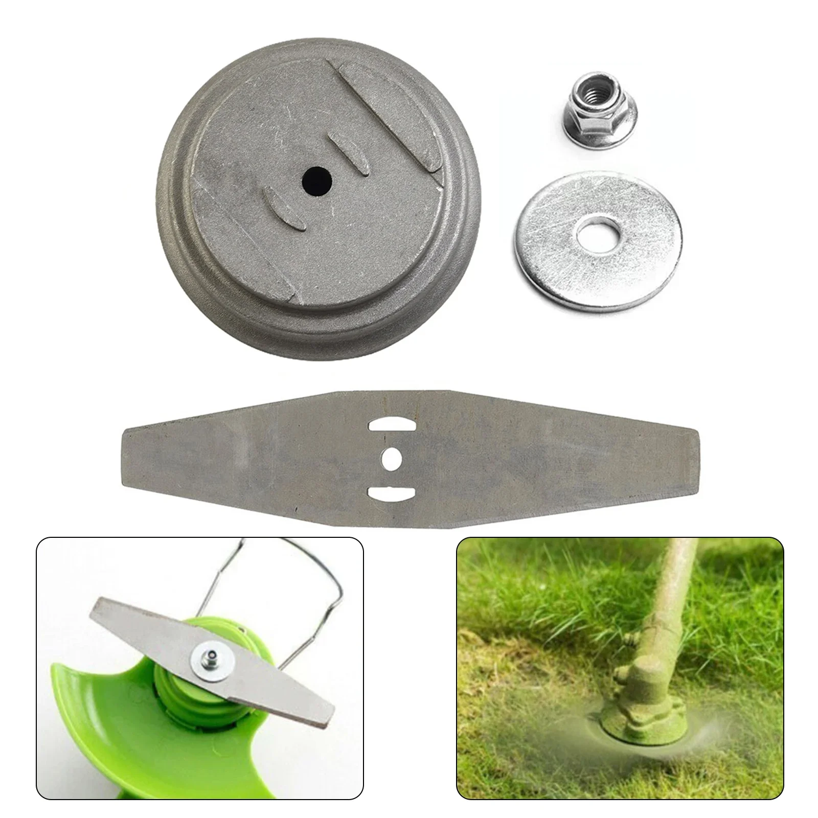 Workmanship Practical Creative Appearance Easy To Install Grass Cover Garden Parts Saw Blade Steel Metal Grass