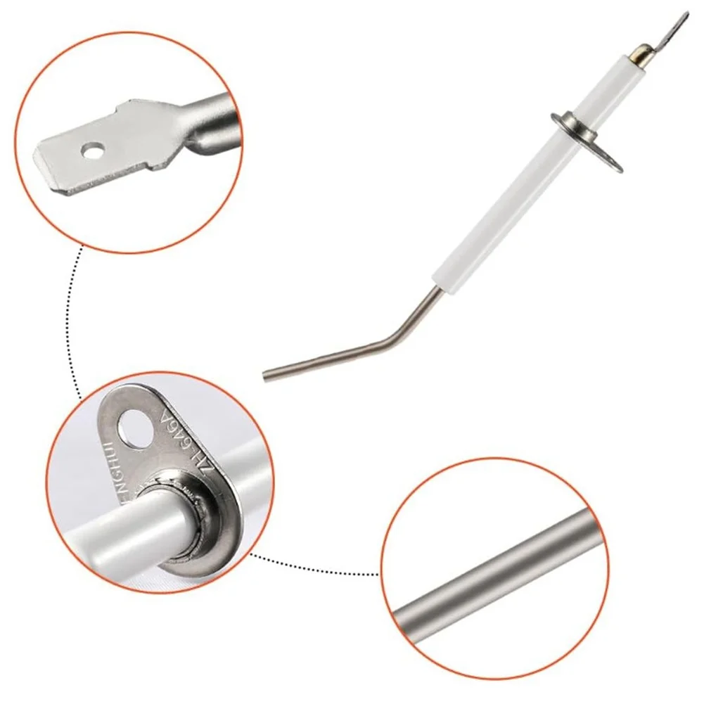 High Temperature Alloy Flame-Sensor Replacement For Pool Heater Idxfls930 Ignition Needle Part 30mm Heating Equipment Parts