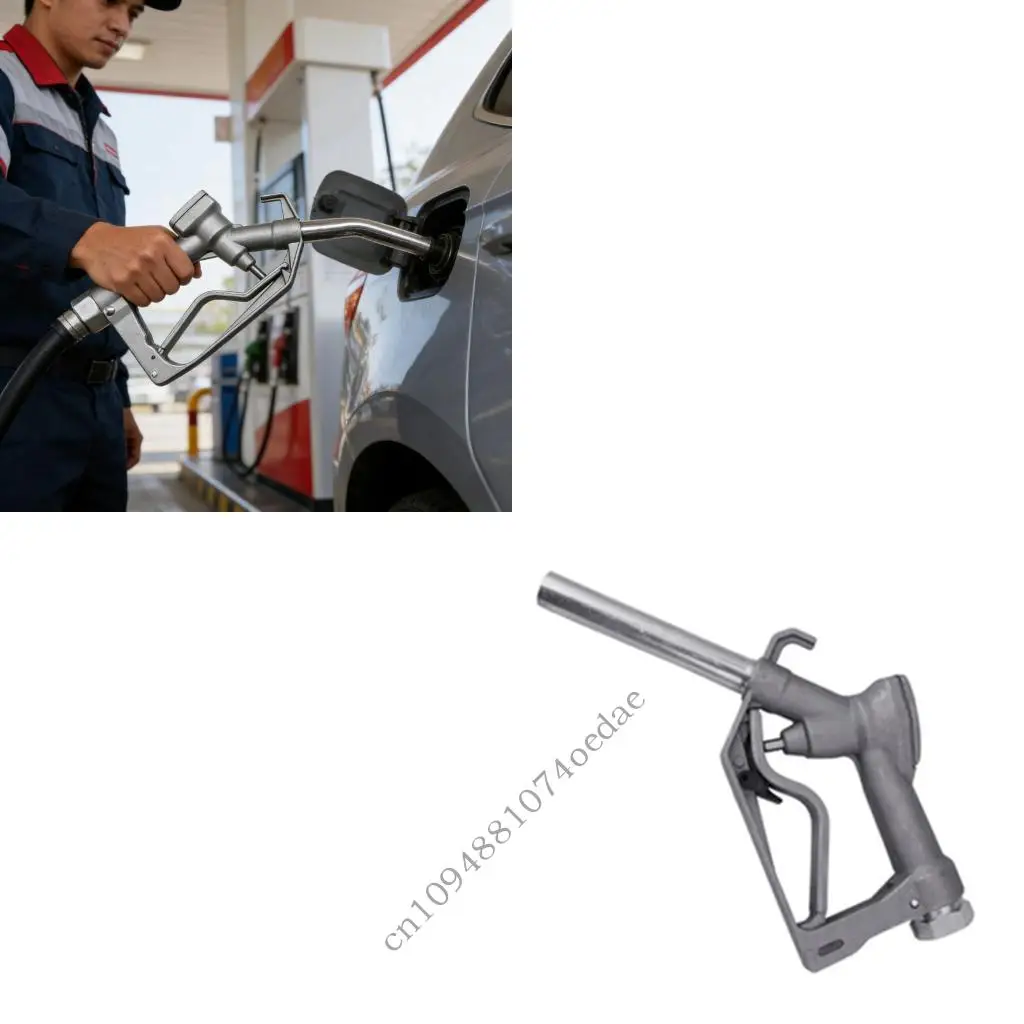 

Corrosion Resistant Fuels Nozzle 1In FNPT Connection Manual Fuels Dispensing Nozzle For Workshop Garage Use