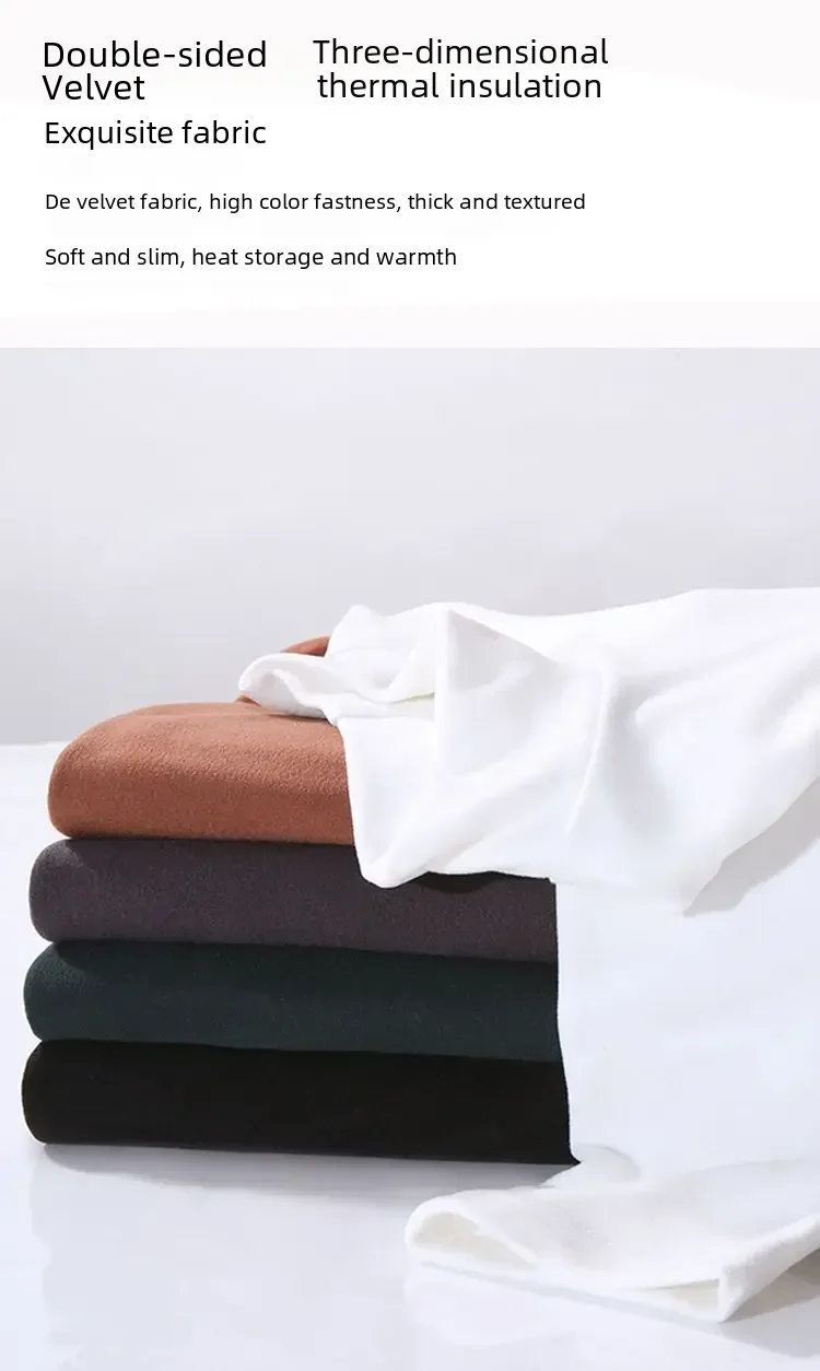 Herren Herbst/Winter Warmes Langarm-T-Shirt Vielseitiges Casual Polo/Rollkragen-Basisshirt Koreanisches Langarm-Oberteil – Detail 15