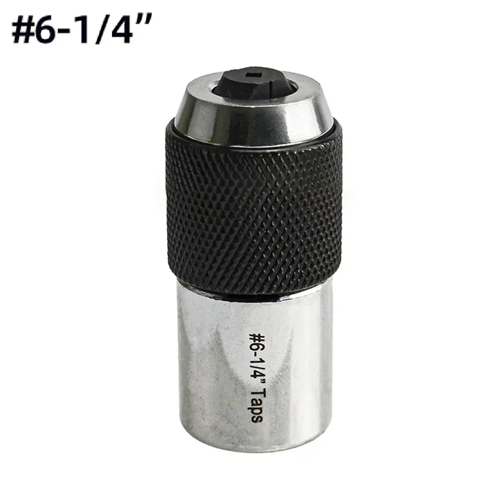 1 個タップソケット 6-1/4 インチ 1/4-1/2 インチソケットアダプタタップ抽出ソケット調整可能なジョー抽出ツールタップリーマー用