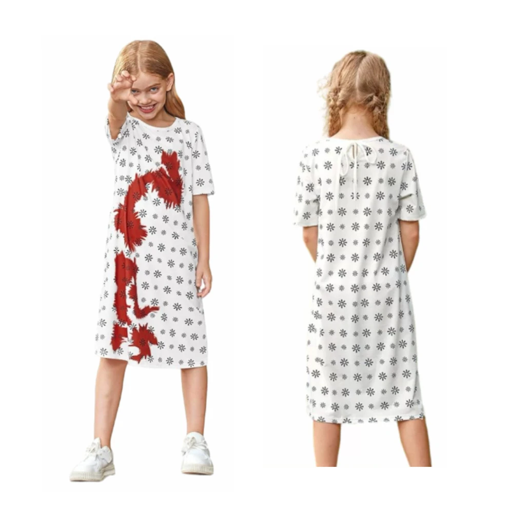 

Halloween Stranger Story Costume Same Children's Performance Costume Horror Performance Cosplay Party Prison Costume