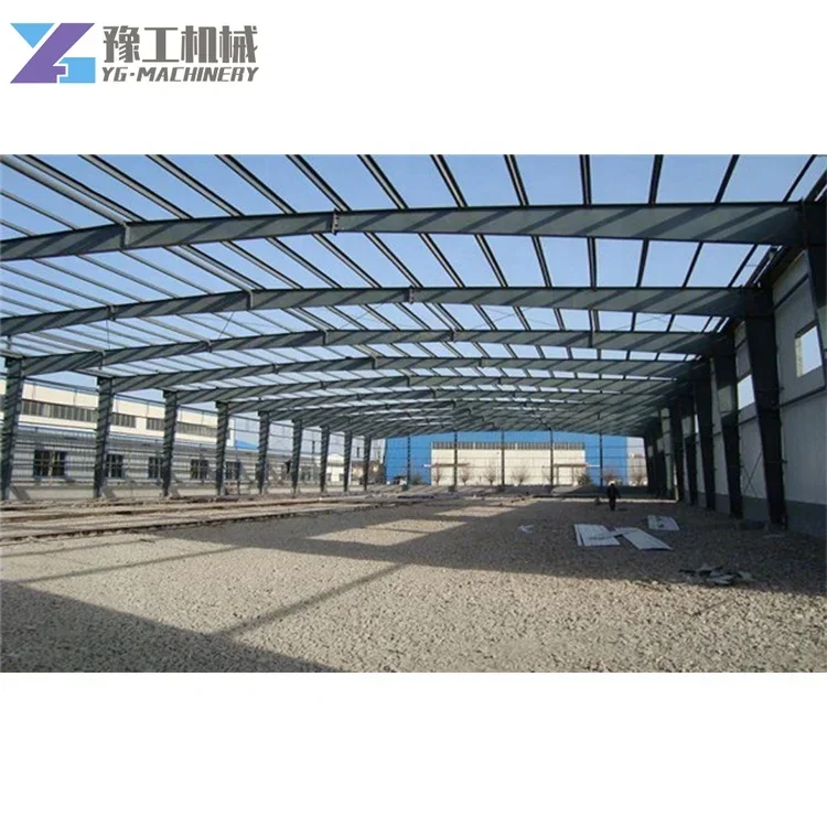 Frame Factory Direct Supplier Large Metal Warehouse/factory Industrial Shed Roof Steel Structure Chinese Steel Fabricated House