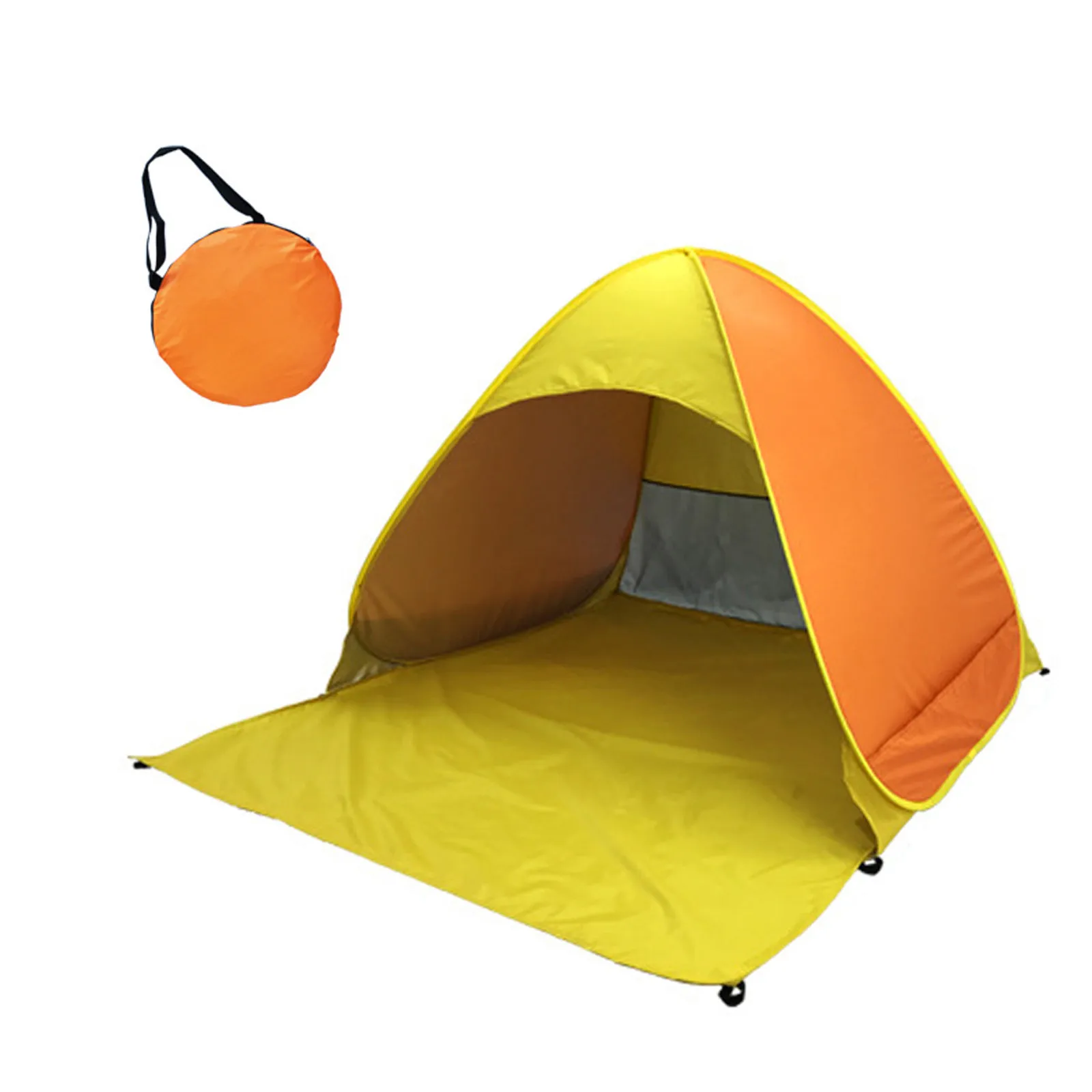 خيمة الشاطئ خفيفة قابلة للطي خيام الصيد المنبثقة التلقائي المفتوحة خيمة الأسرة السياحية الأسماك التخييم المضادة للأشعة فوق البنفسجية كامل الشمس الظل