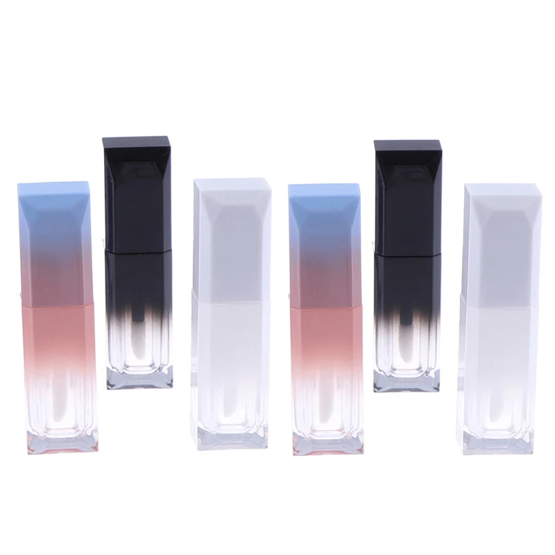 

10PCS 5ml Gradient Pink Lip Gloss Tubes Vials Empty Refillable Lip Balm Bottles DIY Homemade Lipstick Lip GlossLip Balm Bottle