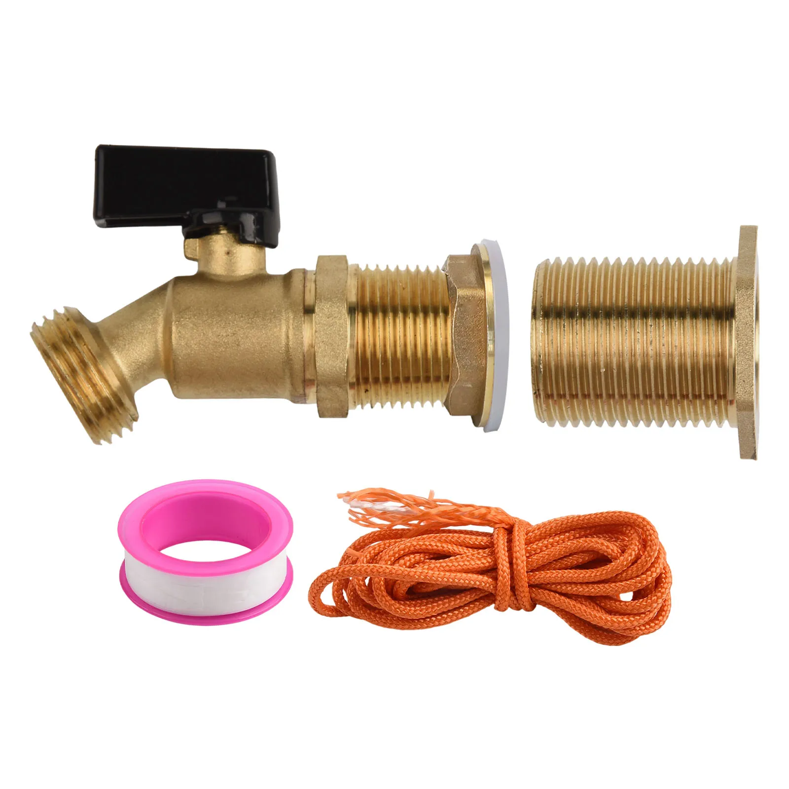 High Flow Spigot Brass Rain Bucket Spigot Gardening Projects Reliable Performance for versatile Compatibility Watering Needs