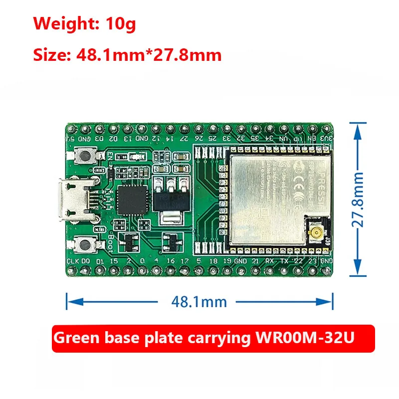 ESP32-DevKitC development board ESP32 base board Can be equipped with WROOM-32D/32U WROVER module