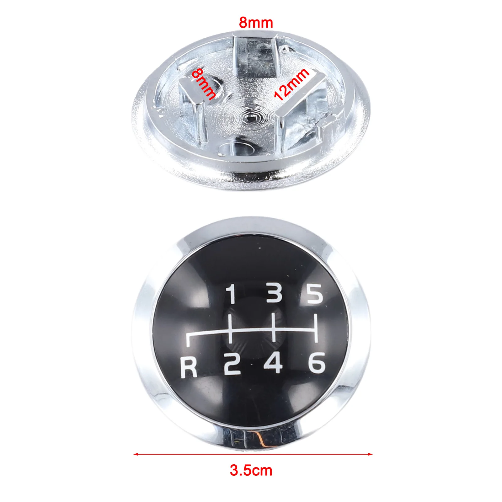 Gear Shift Decoration Shift Knob Badge Cover Compatibility For Facelift Models Easy Installation Process Enhanced Grip Control