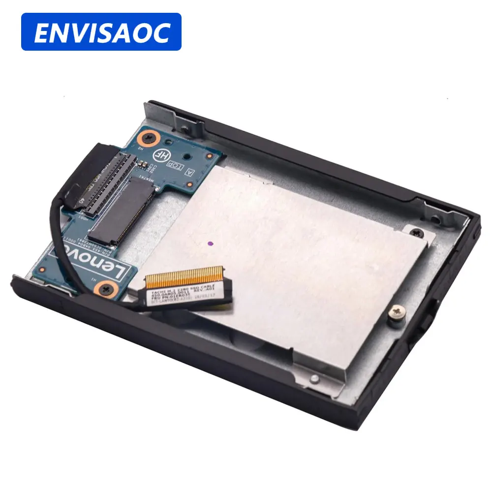 OEM-адаптер для ноутбуков Lenovo ThinkPad T570 P51S: разъем M.2 NGFF на SATA для SSD-накопителей, гибкий кабель, кронштейн, кэдди 01ER035