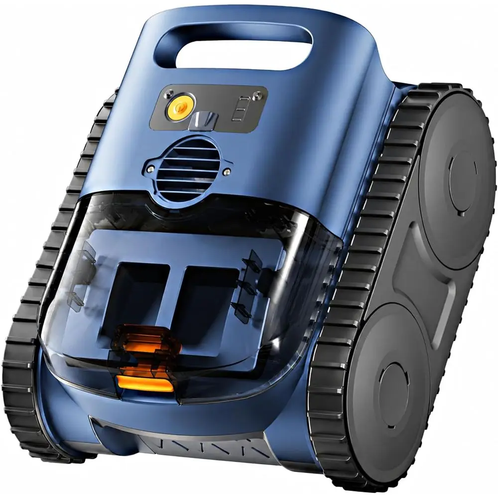 

CordlRobotic Pool Vacuum - Automatic Robotic Pool Cleaner Robot or Inground & Above Ground Pools, Wall & Waterline Clim, Smart N