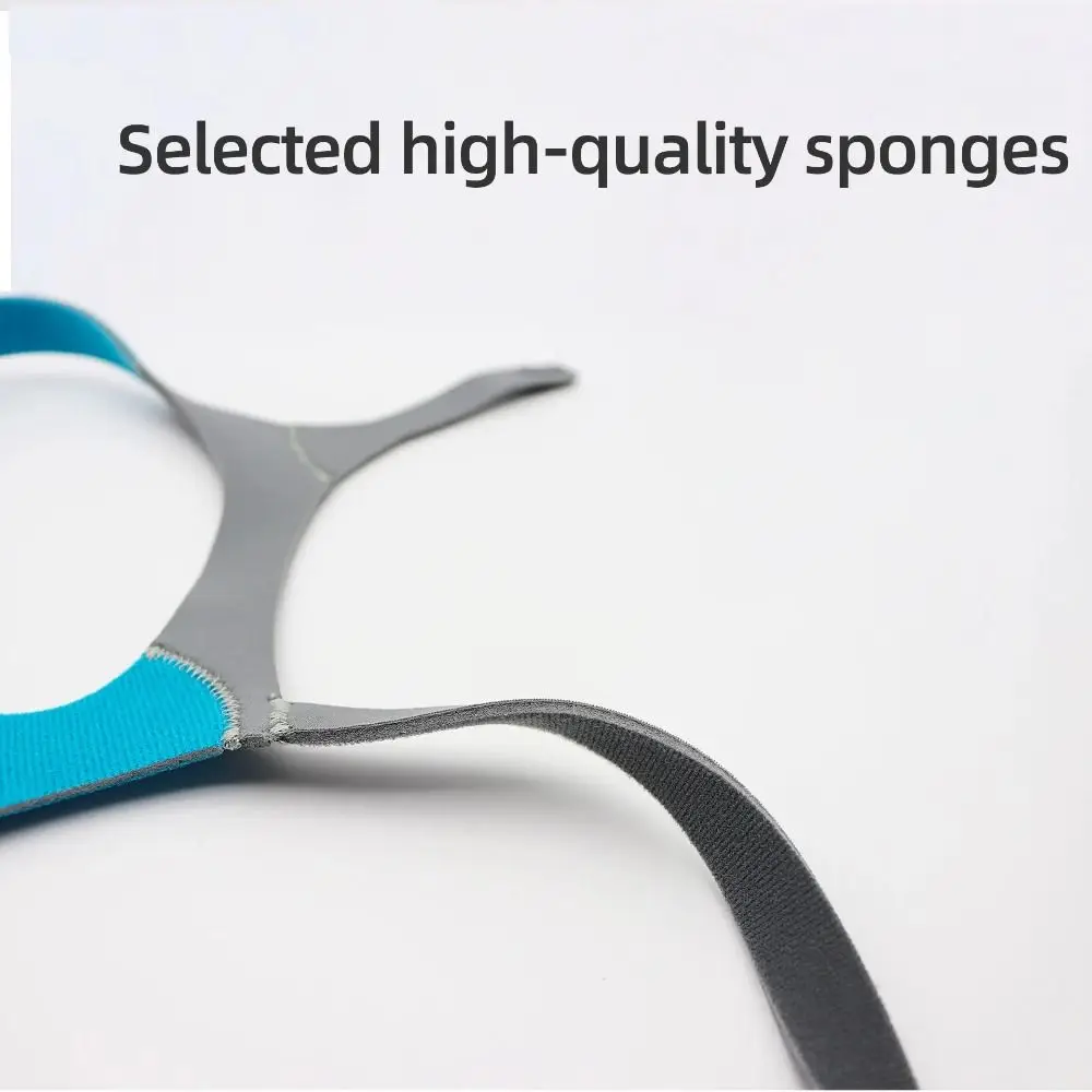 

Регулируемая сменная повязка на голову CPAP, эластичная композитная губка N20, двухслойная повязка на голову для дыхательной машины, сменный аксессуар