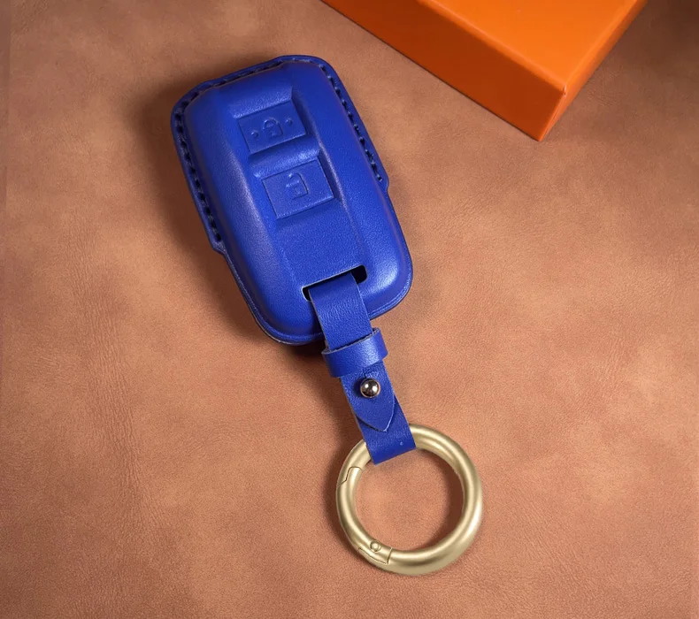Autoschlüsseletui für Toyota Land Cruiser LC 70 71 76 78 79 LC70 LC71 LC76 LC78 LC79 Schlüsselanhänger-Abdeckung Shell-Halter Fob Bag Zubehör – Detail 7