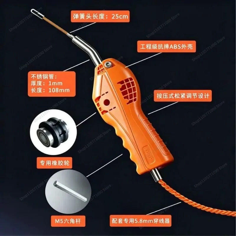For Electrician Threading Booster, Electric Screw Machine Multifunctional Press Tool