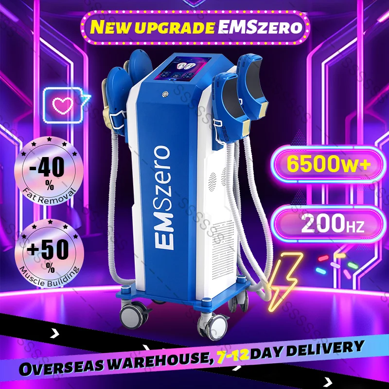 

EMSzero Hi-emt EMS Body Sculpt Machine 2024 Fat Removal Body Sculpting Slimming Women Salon Tesla Muscle Training Emsslim Neo