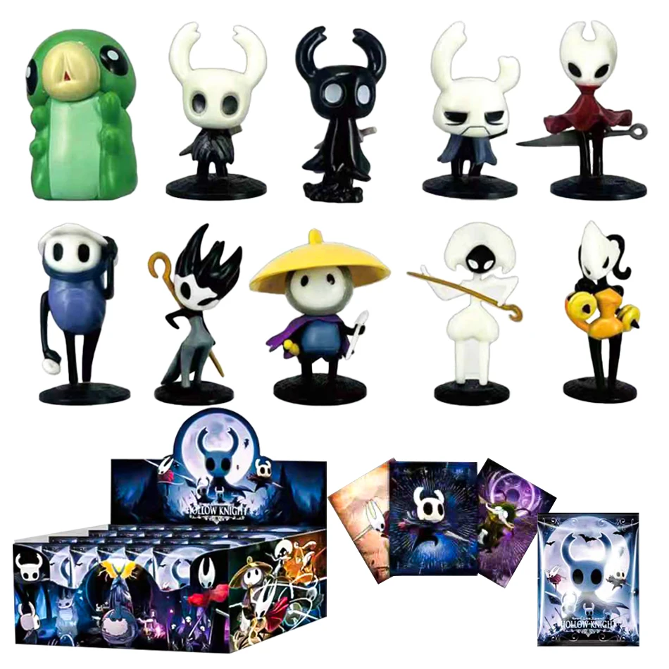 

24Pcs/Set Game Figure Hollow Knight Blind Bag Toys Anime The Knight/Hornet Action Figurine Collectible Model Doll Gift