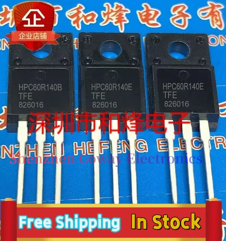 

10PCS-30PCS HPC60R140B TO-220F N MOS In Stock Fast Shipping