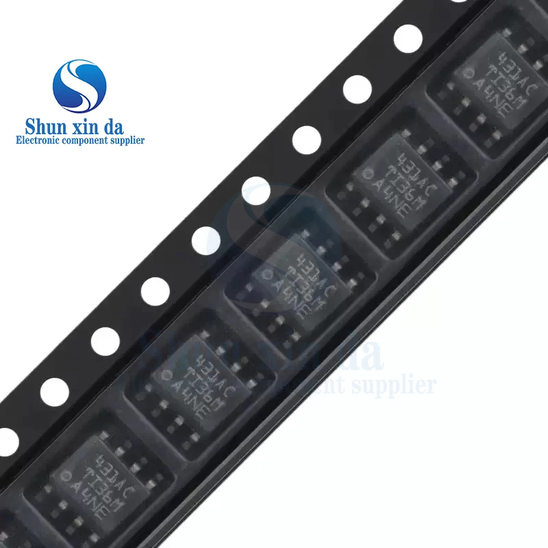 10PCS TL431ACDR TL431AIDR TL431CDR TL431IDR 431AC 431AI TL431C TL431I TL431 SOIC-8 431 SMD Voltage Reference Chip IC