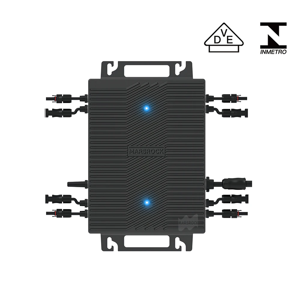 1200W 1600W DC 18-60V to AC 230V Solar Microinverter With Built Wifi and MPPT Function Grid Tie Inverter Max Connect 4Panels