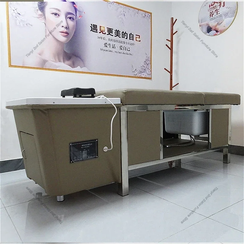 Nordic Luxury Hair Salon Shampoo Chairs Simplicity Barber Shop Makeup Stylist Shampoo Chair Massage Furniture Lit Shampooing Spa