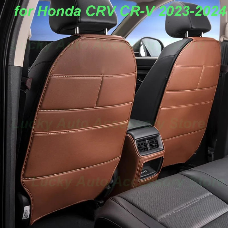 

Car Rear Row Seats Anti-kick Mats for Honda CRV CR-V 2023-2024 Pad Anti-dirty Pad Protective Cover Interior Accessories