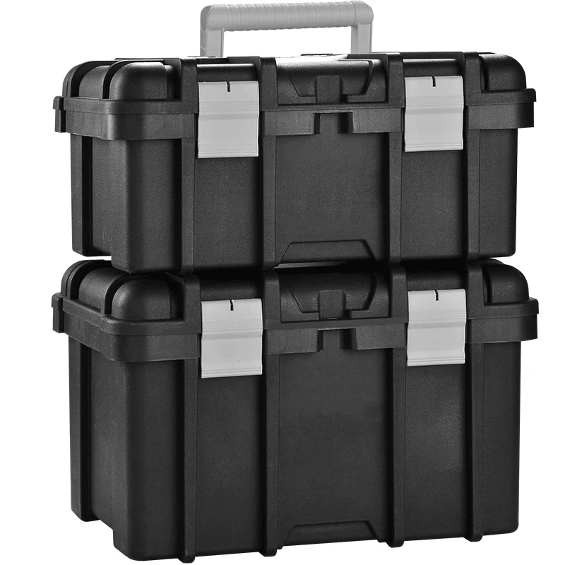 Multifuntional Tool Box Large Capacity Tool storage Box Hard case Plastic Electrician Tool Case Protable Hardware Tool Organizer