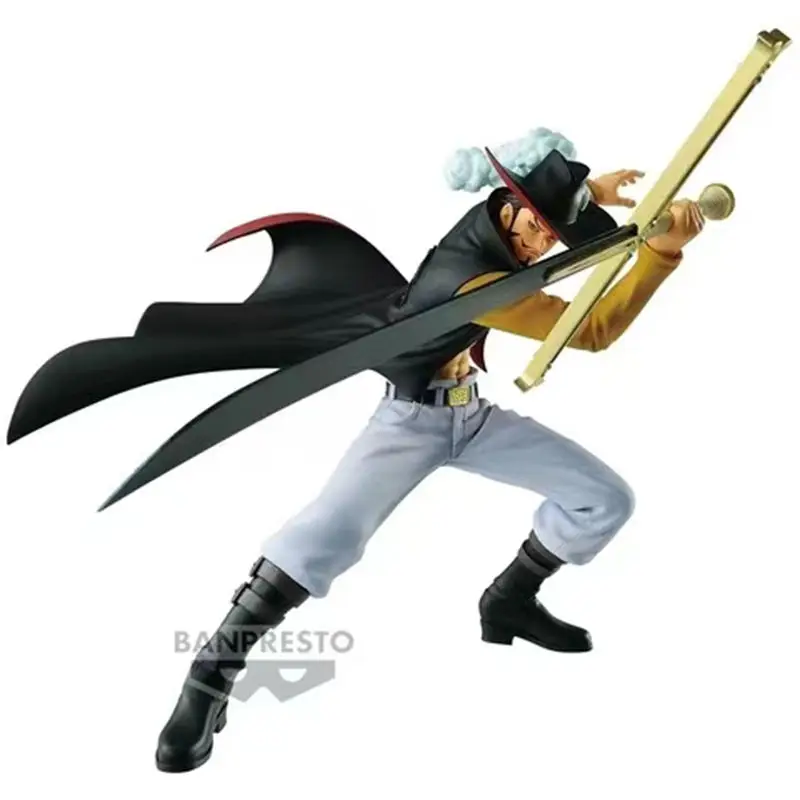 Bandai Banpresto One Piece Navigation King BATTLE RECORD COLLECTION Figurka Anime Eagle Eye Dracule Mihawk Model Lalka Ozdoby