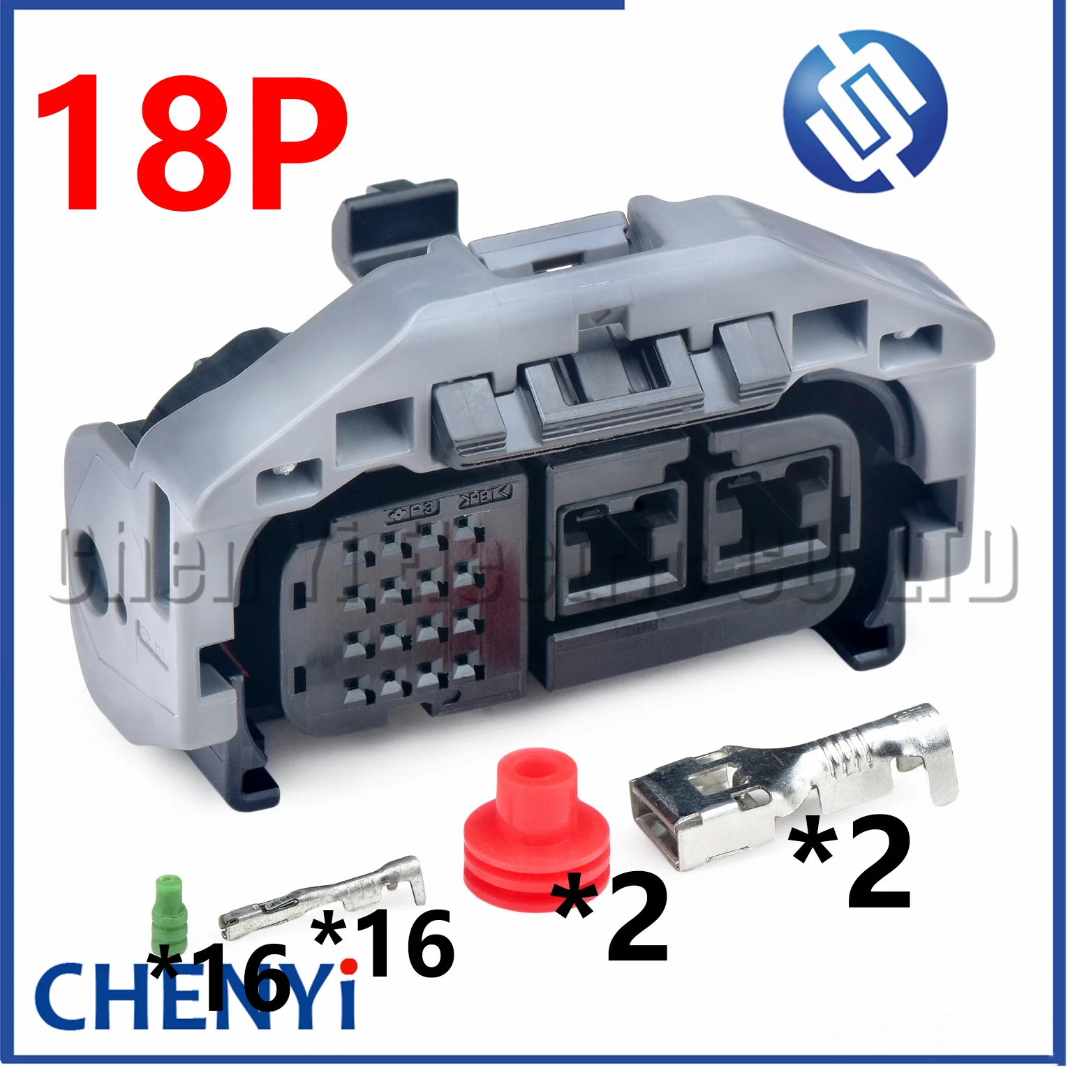 18 Pin Automotive waterproof connector For Automotive steering computer module harness plug 6189-7208 90980-12573