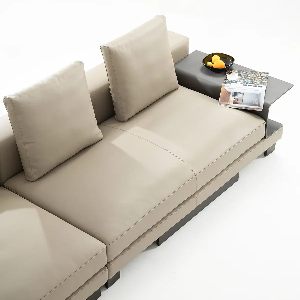 

-Modern Custom Linen Fabric Sofa Set Home Furniture 4 Seater Sectional Sofa Modular Couch Living Room New Design And Luxury 1 Se