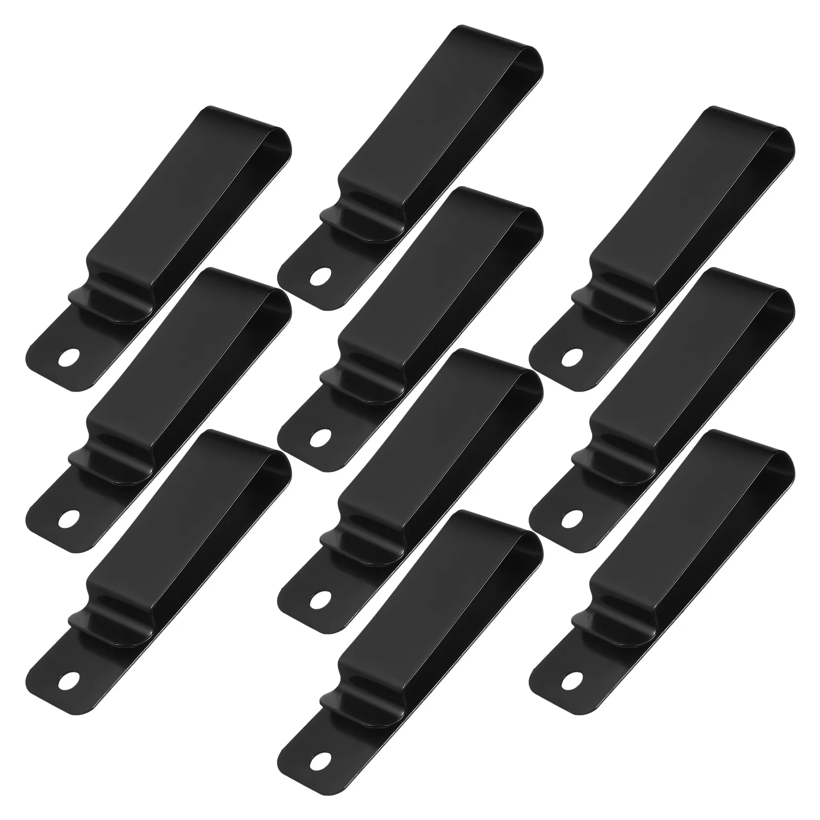 10 قطعة مشبك حزام معدني مقاطع الحديد المدسوس للأغاد الحقائب الخصر أربطة حقائب لوازم الأجهزة حزام النشاط في الهواء الطلق #3