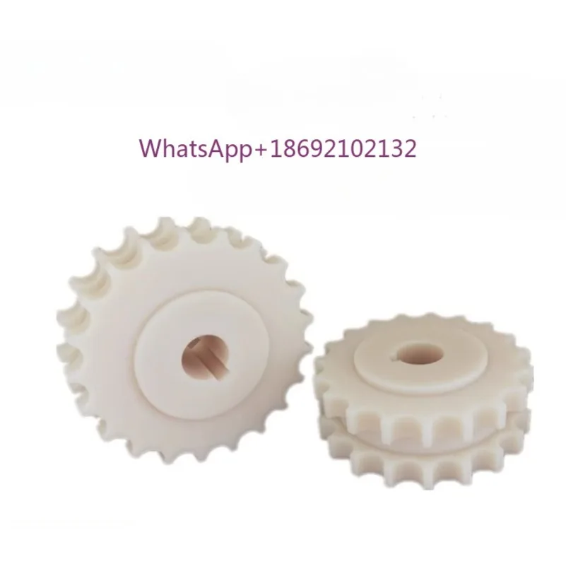 19Teeths Diameter:117.34mm Hole:30mm Casting Nylon 820 Series Machining Sprocket Automatic Assembly Line Driving Wheel