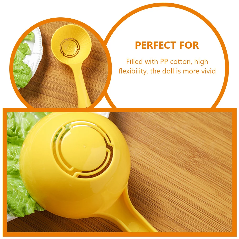 Semi-circular Rice Ball Mold Commercial Bowl Spoon Sushi Baking Tool (yellow) Reusable Home Food Grade Pp Non-stick