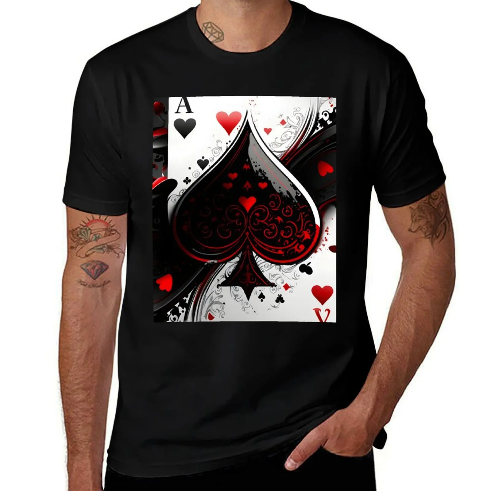 

Ace of Style T-Shirt man t shirt cotton high quality t shirts for man graphic tees