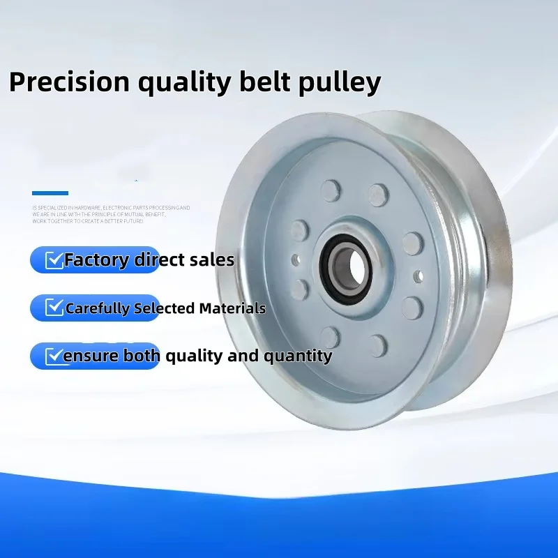 Flat Idler Pulley for MTD 756-05034A John Deere GY20629 GY22082 Fits D170 D100 L118 L111 L108 D110 D125  XT1-LT46 XT2-LX46