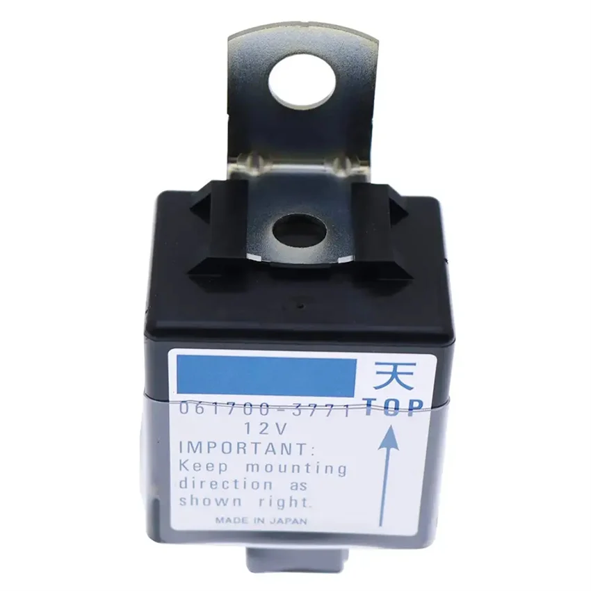 

Excavator Relay Stop Solenoid Relay For Kubota 061700-3770 061700-3771 061700-3760