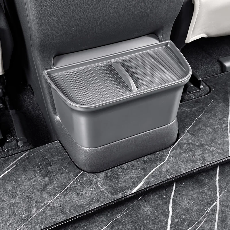 For Toyota Sienna XL40 2021 2023 2024 2025 Multi functional garbage bin behind the armrest box vehicle mounted garbage bin view 2