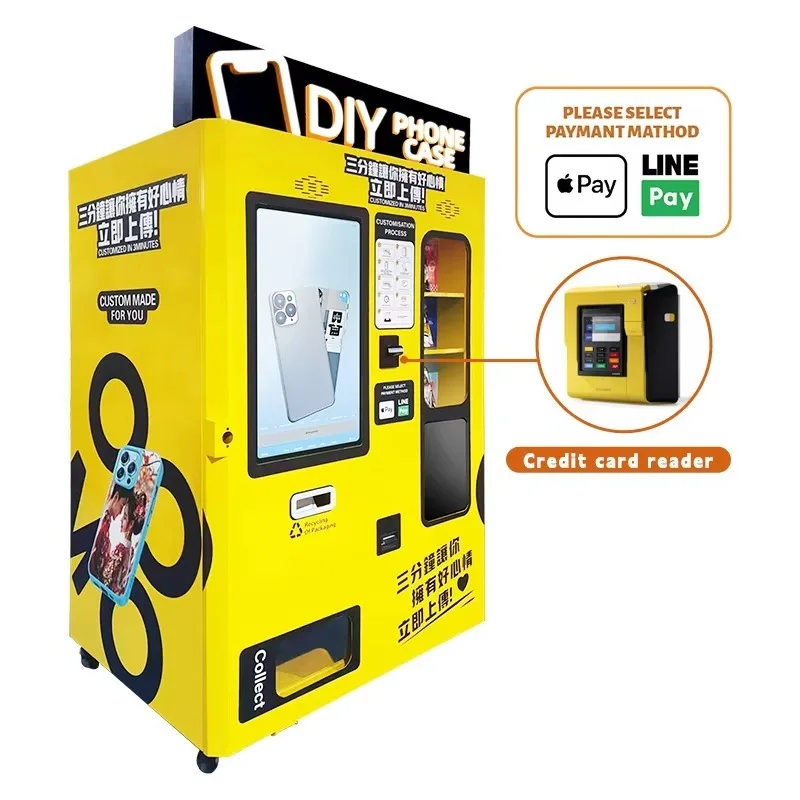 حار بيع آلة شخصية بدون طيار لآلة بيع طباعة حالة الهاتف الشارع التجارية