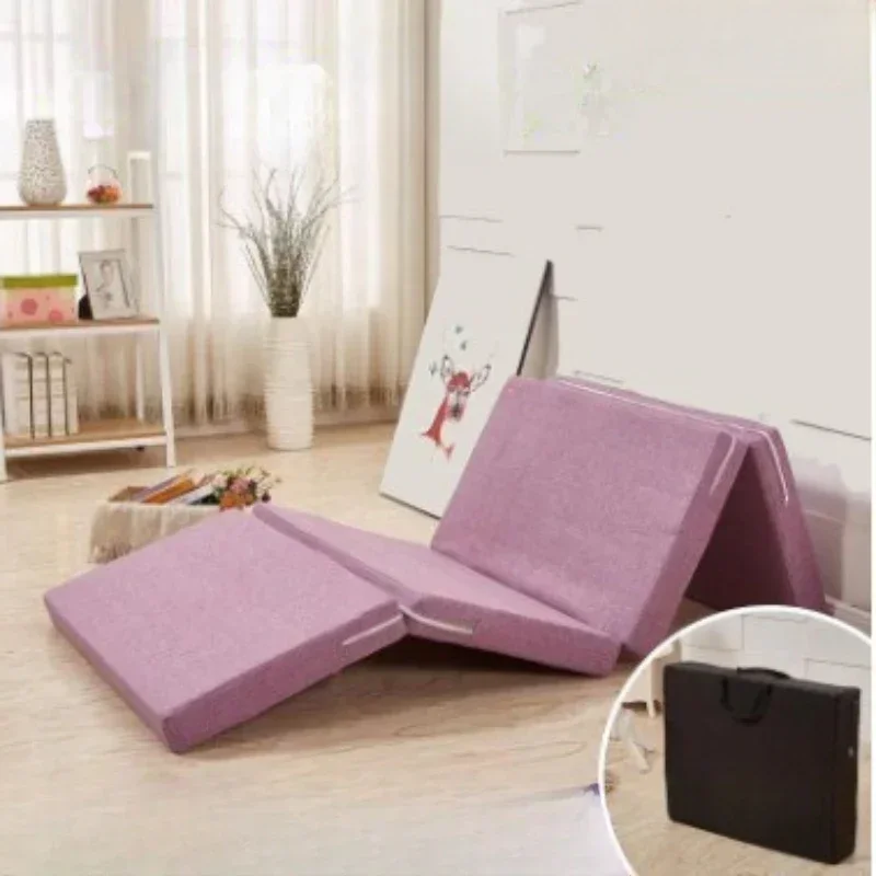 Thickened and Foldable Sponge Mattress Removable and Washable for Lazy People To Lay on The Floor Student Nap Mat Office Tatami