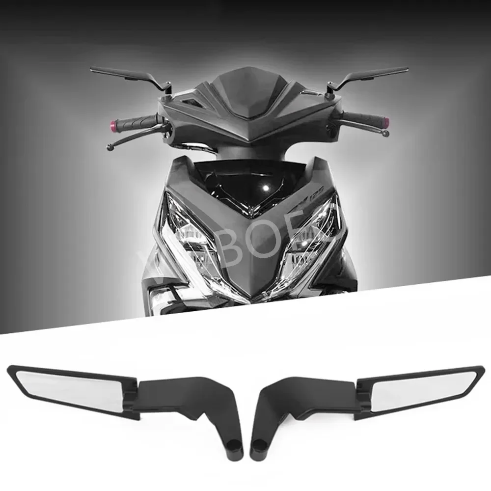 For Honda RX125 NX125 NCR125 RX 125 NX 125 Motorcycle rearview reflector Large field of view mirror rearview mirror Accessories