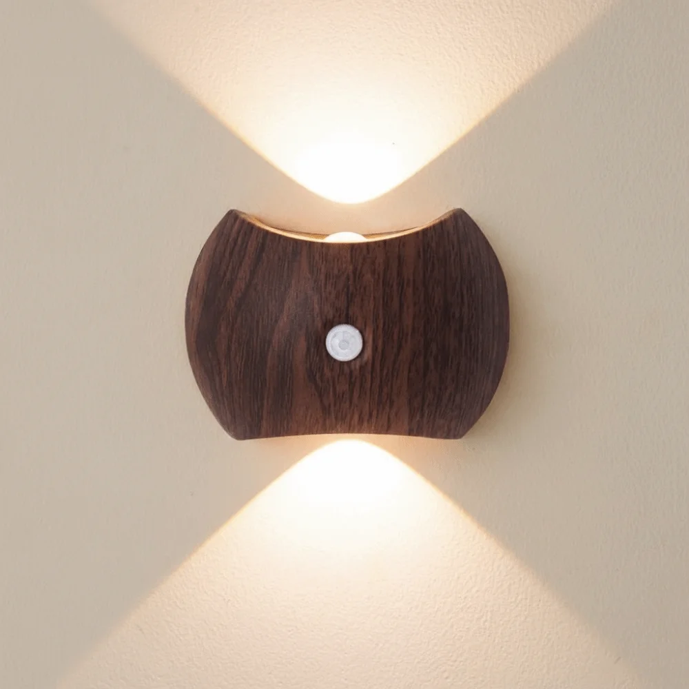 No Drill LED Motion Sensor Wall Light Magnetic Rechargeable Magnetic Rechargeable Night Light Auto On/Off Waterproof