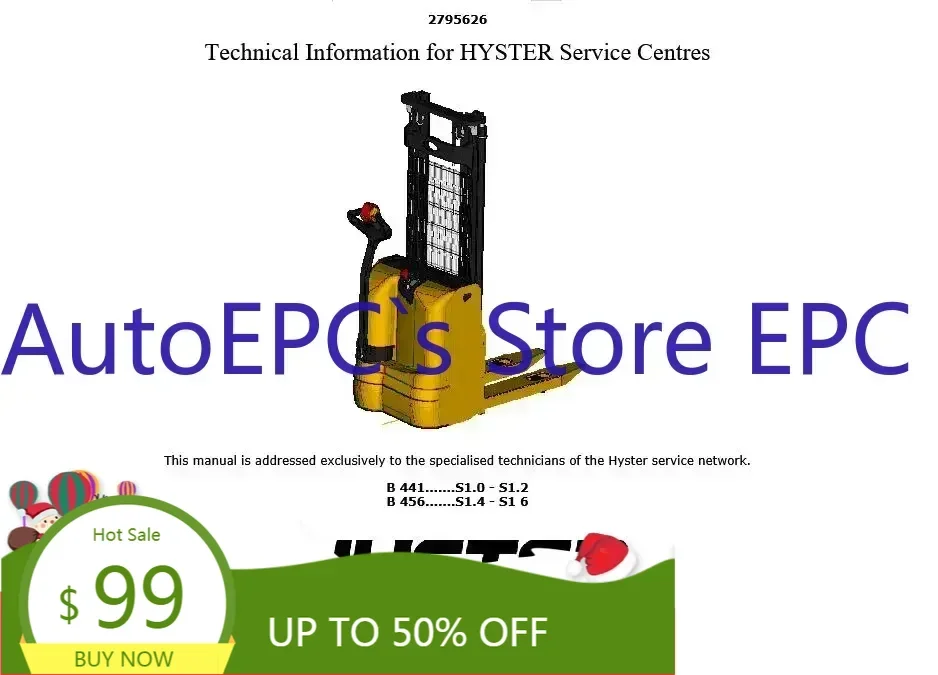 

AutoEPC Новые руководства по ремонту Hyster PDF 2025 ПОЛНЫЙ КОМПЛЕКТ